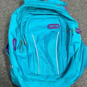 Totto Green Backpack Unisex.